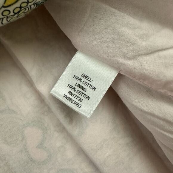 Liberty of London Target Girls Sundress Size XL Green Yellow Floral Pockets - Picture 8 of 12